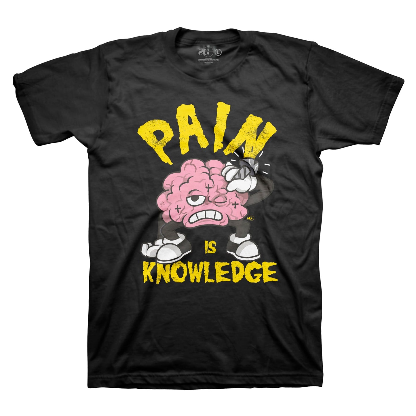 Pain is Knowledge (Black/Yellow)