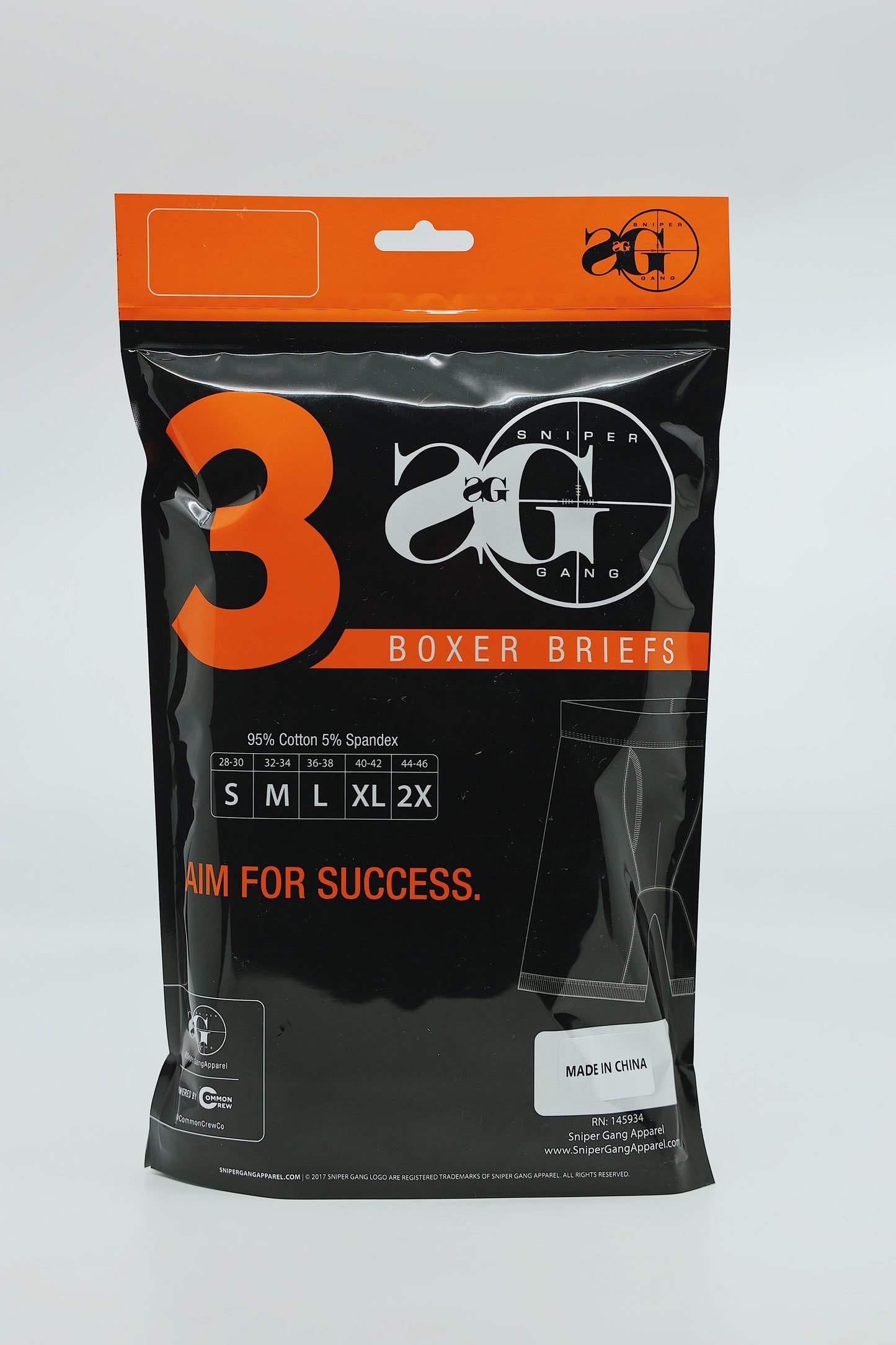 Unisex Boxer Briefs (3PK)