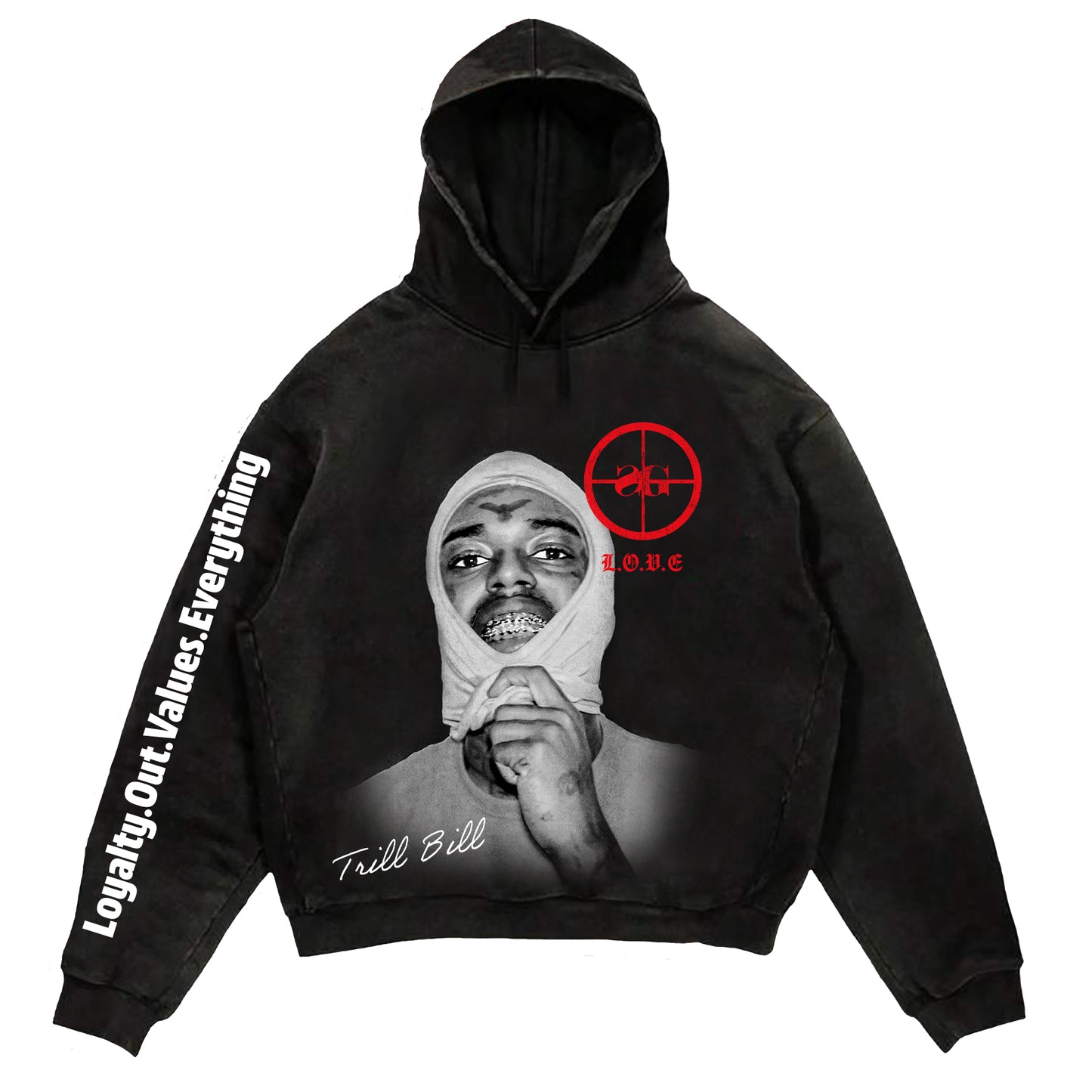 Hoodie: Kodak LOVE