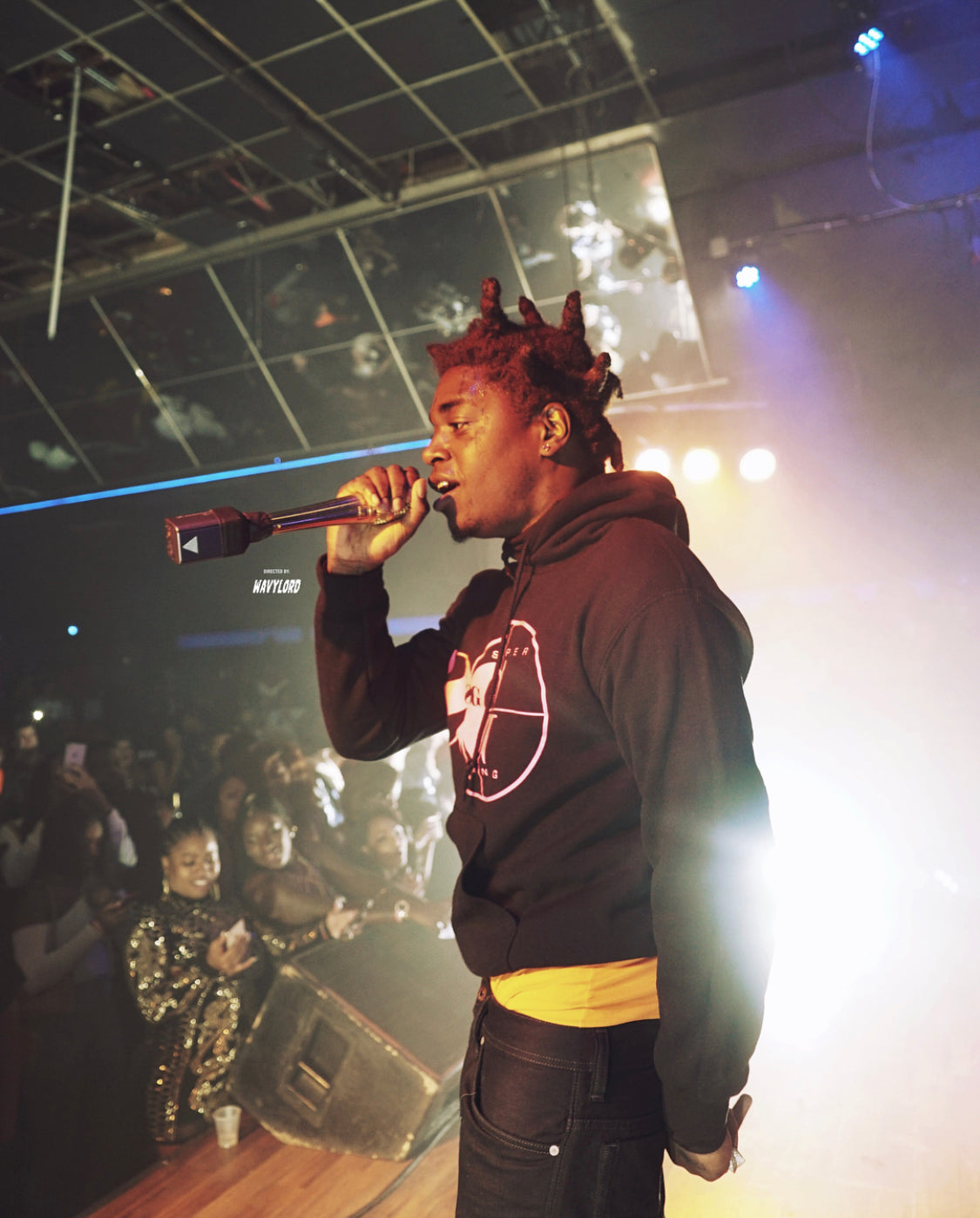 Hoodie: Sniper Gang Logo BLK