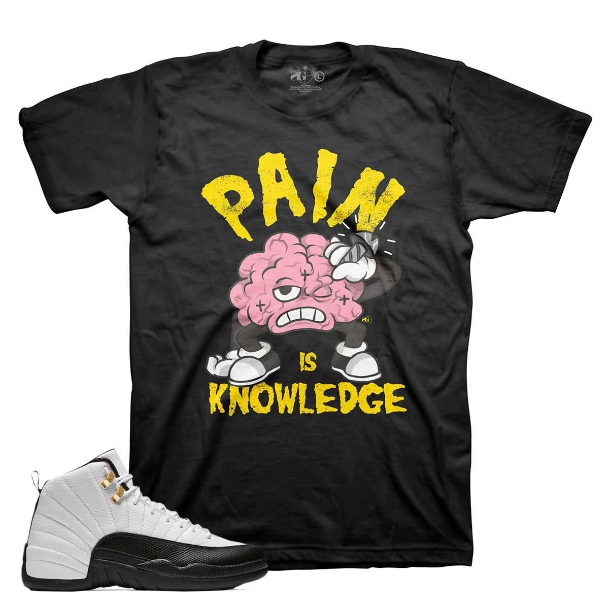 Pain is Knowledge (Black/Yellow)