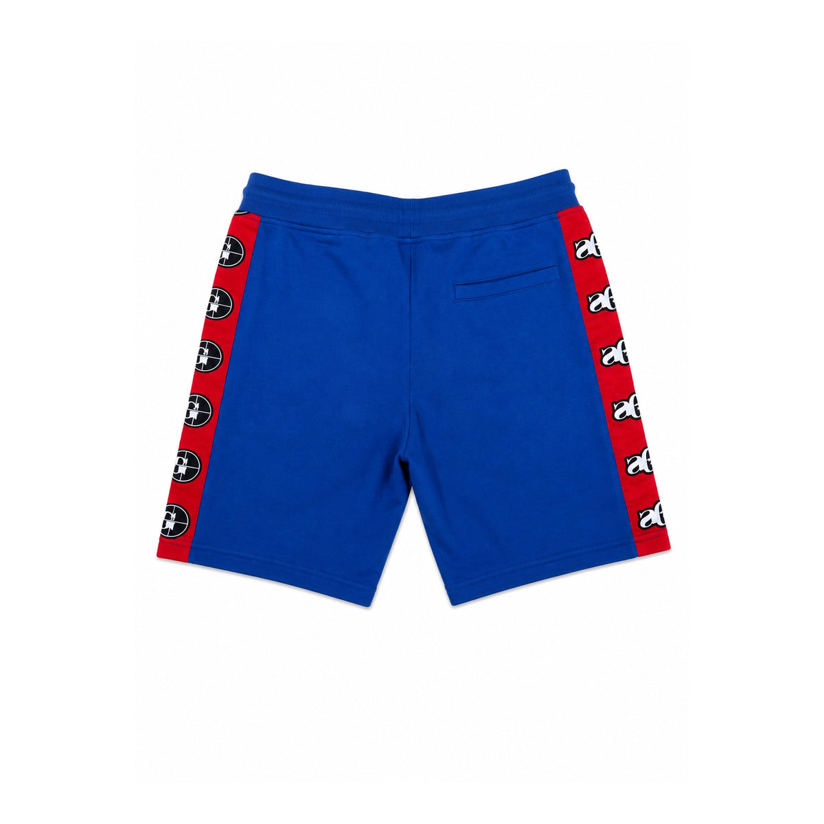 Side Tape Shorts (Blue/Red)
