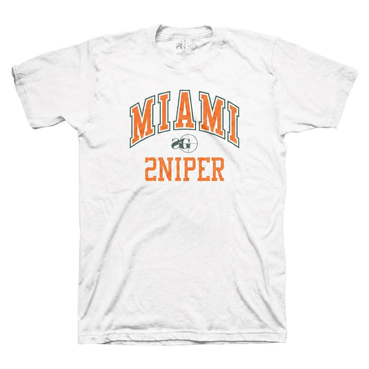 CANES Tee (White) + FREE Matching Ski Mask