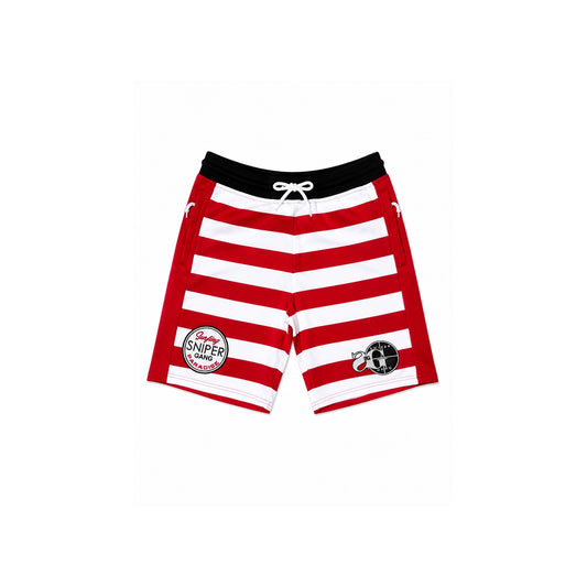 Surfing Paradise Shorts (Red)