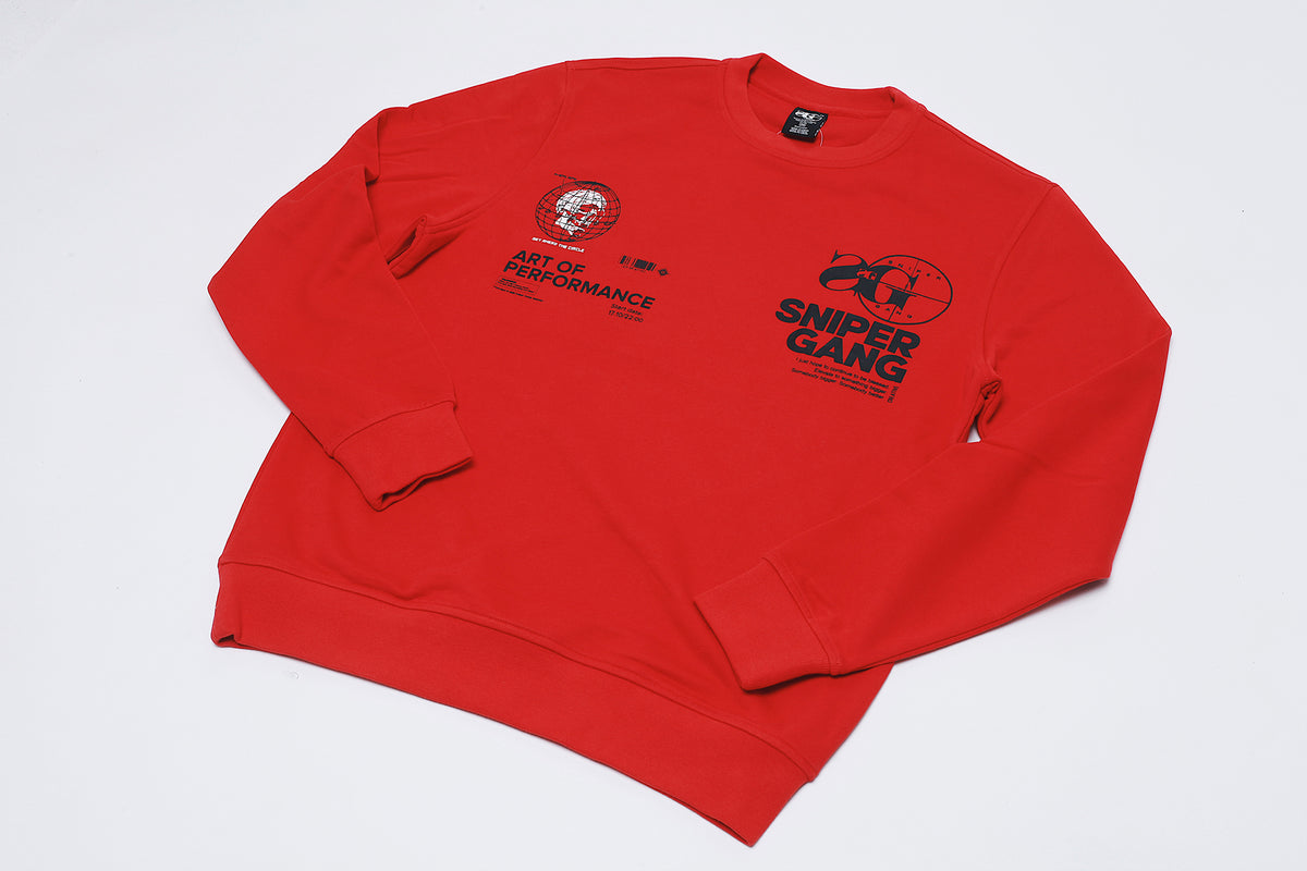 Art of Performance Crewneck (Red)