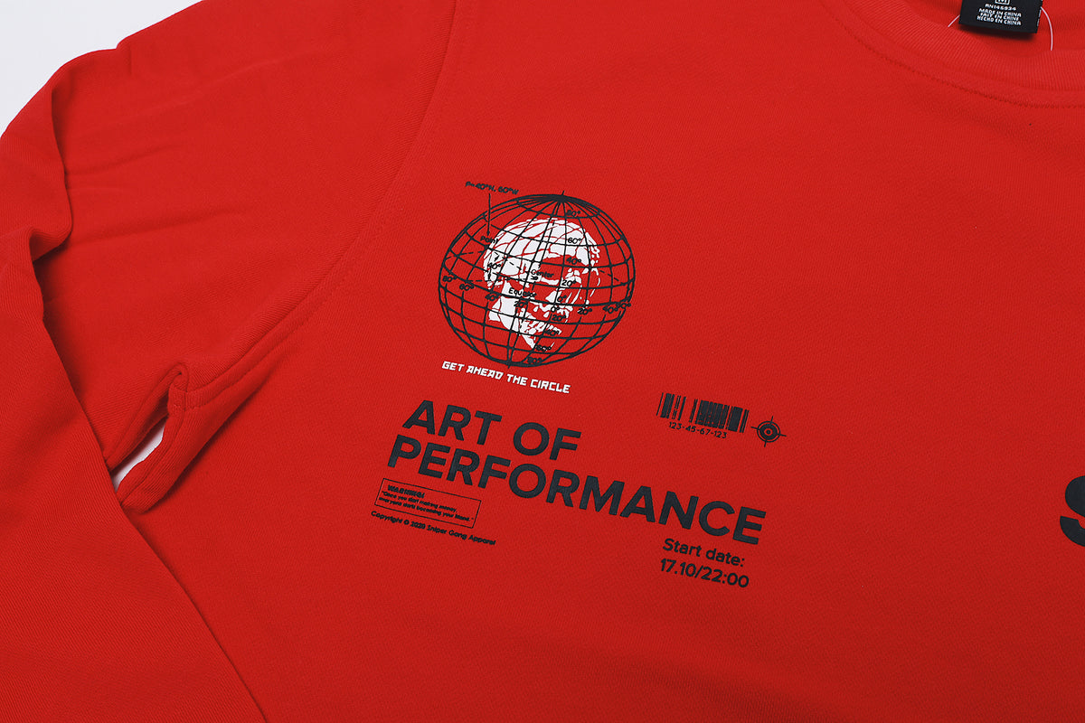 Art of Performance Crewneck (Red)