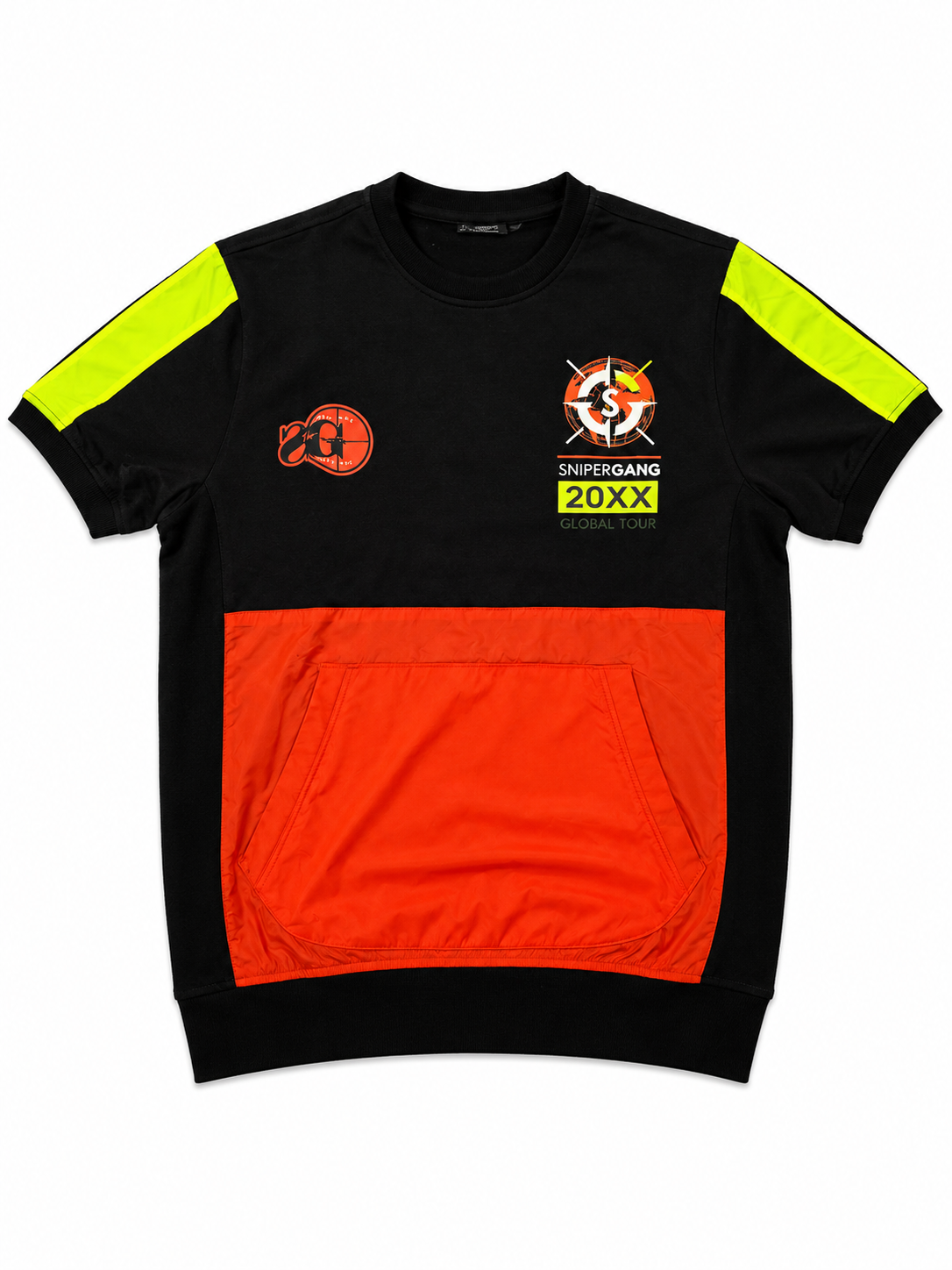 20XX Short-Sleeve Top (Black/Red)
