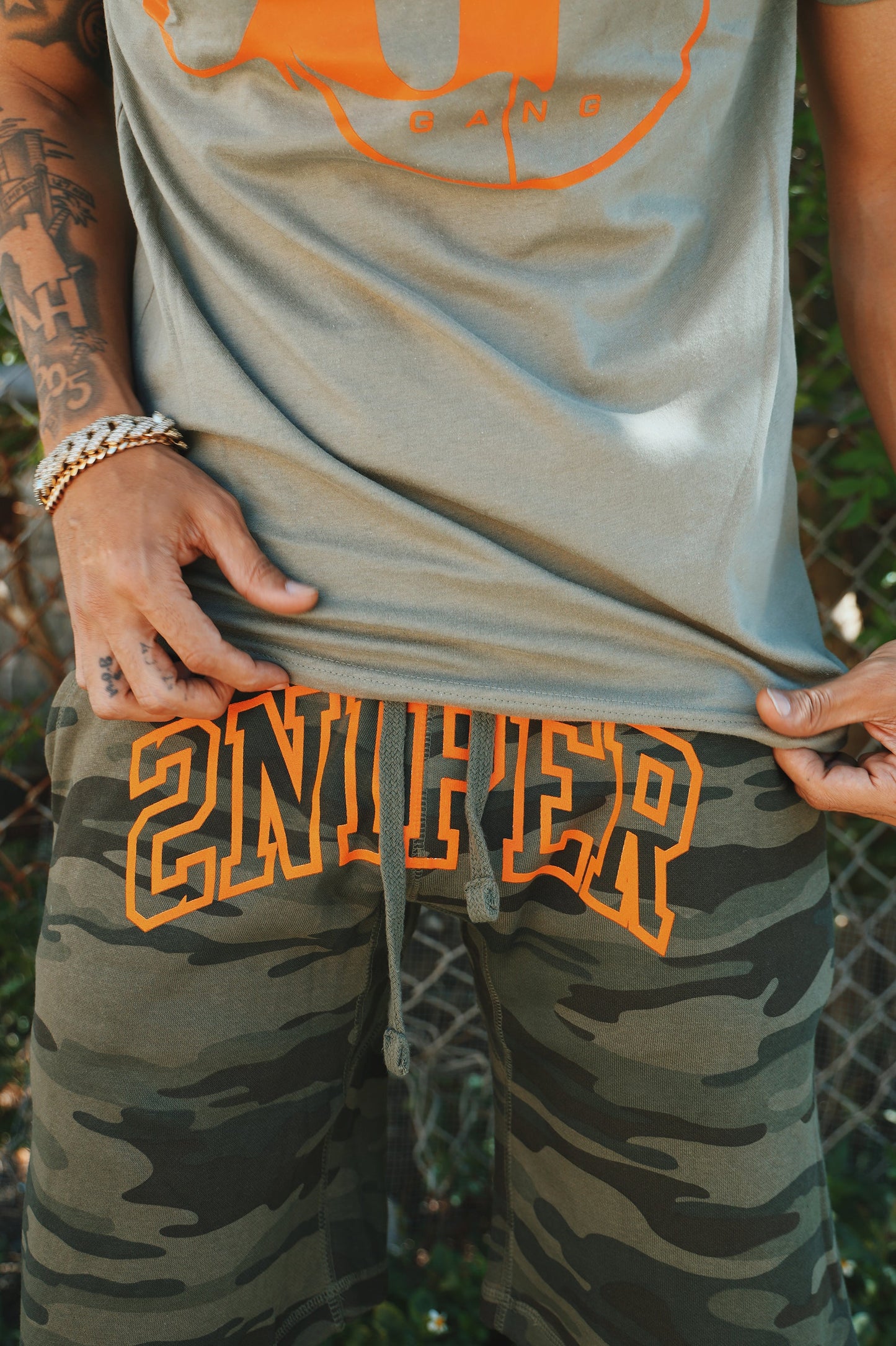 Sniper Varsity Shorts - Camo