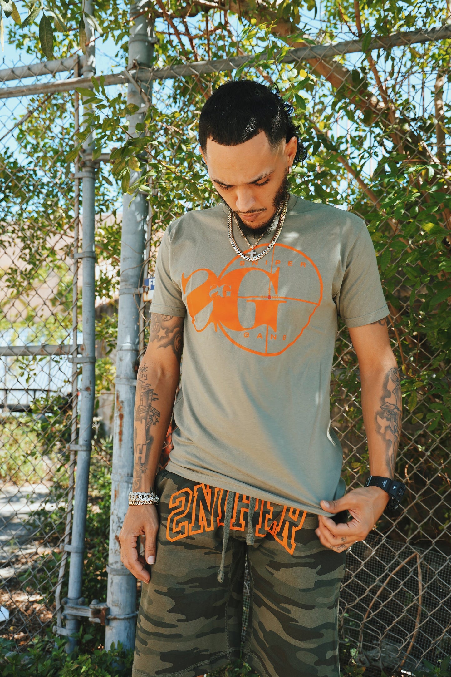 Sniper Varsity Shorts - Camo