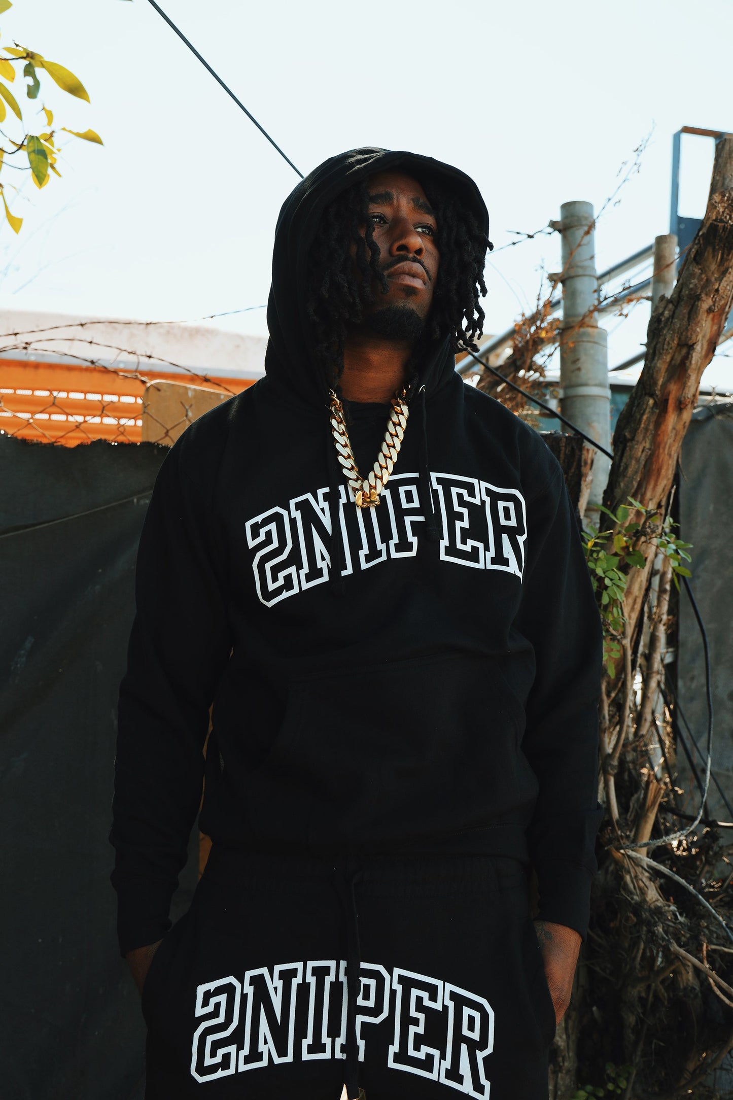 Varsity Hoodie (Black)