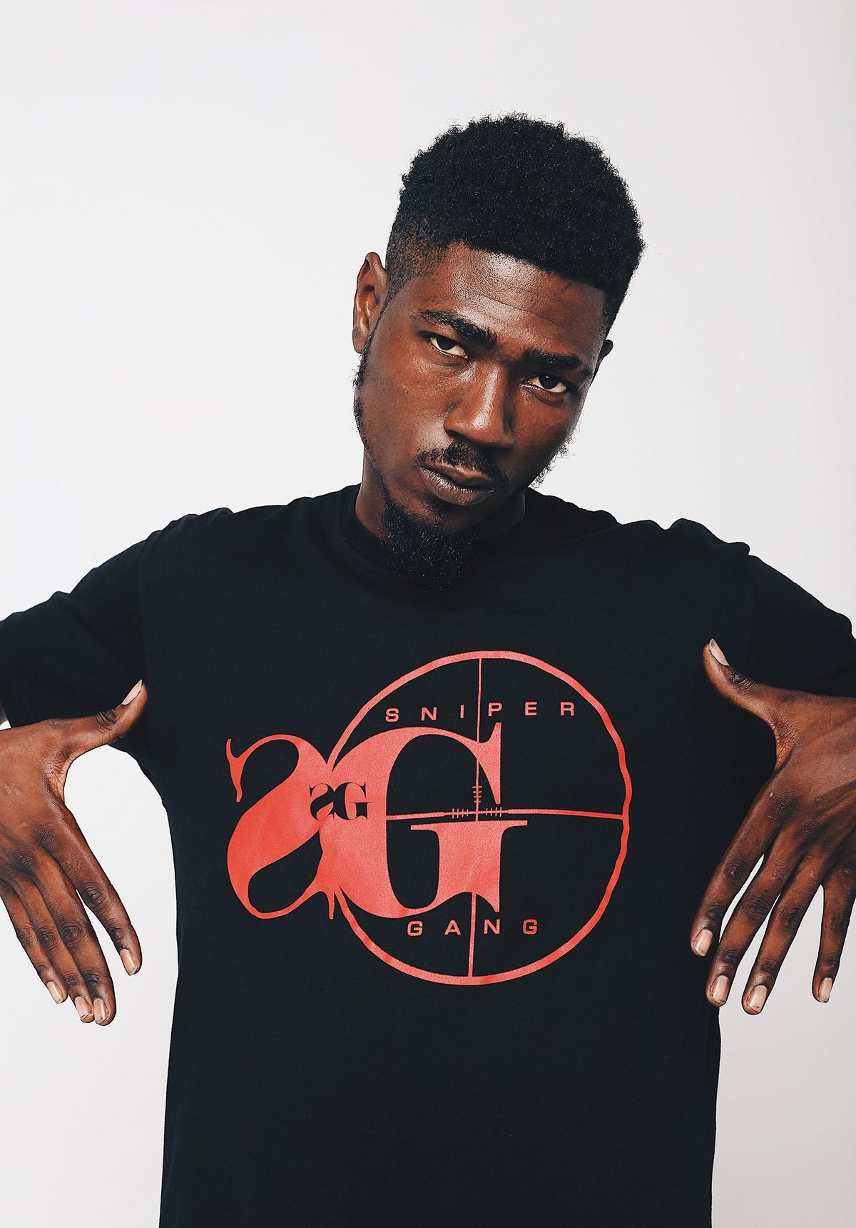 Sniper Gang Logo (Black/Red)