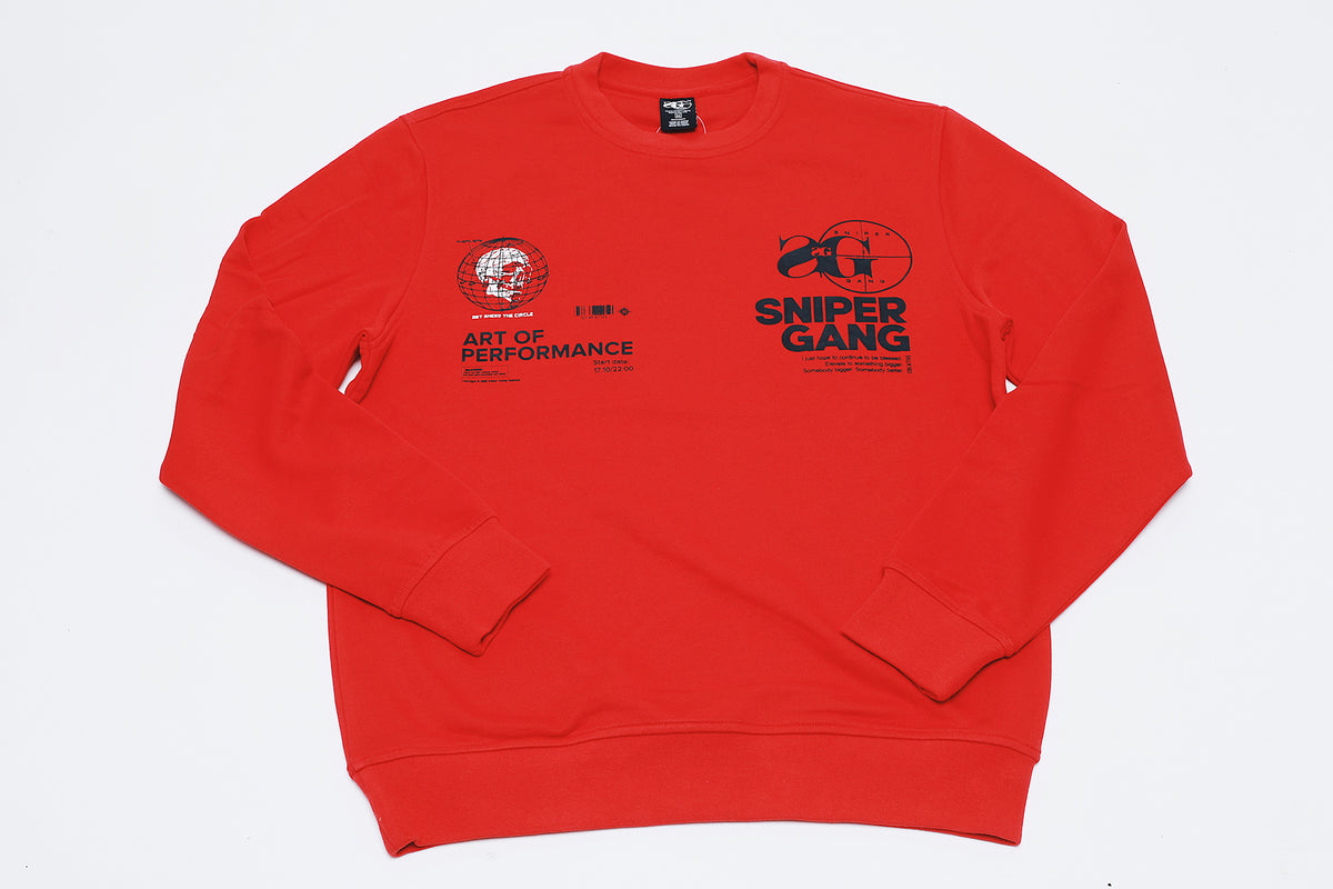 Art of Performance Crewneck (Red)