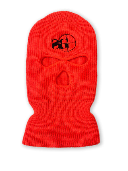 Ski Mask (ORANGE) – Sniper Gang Apparel