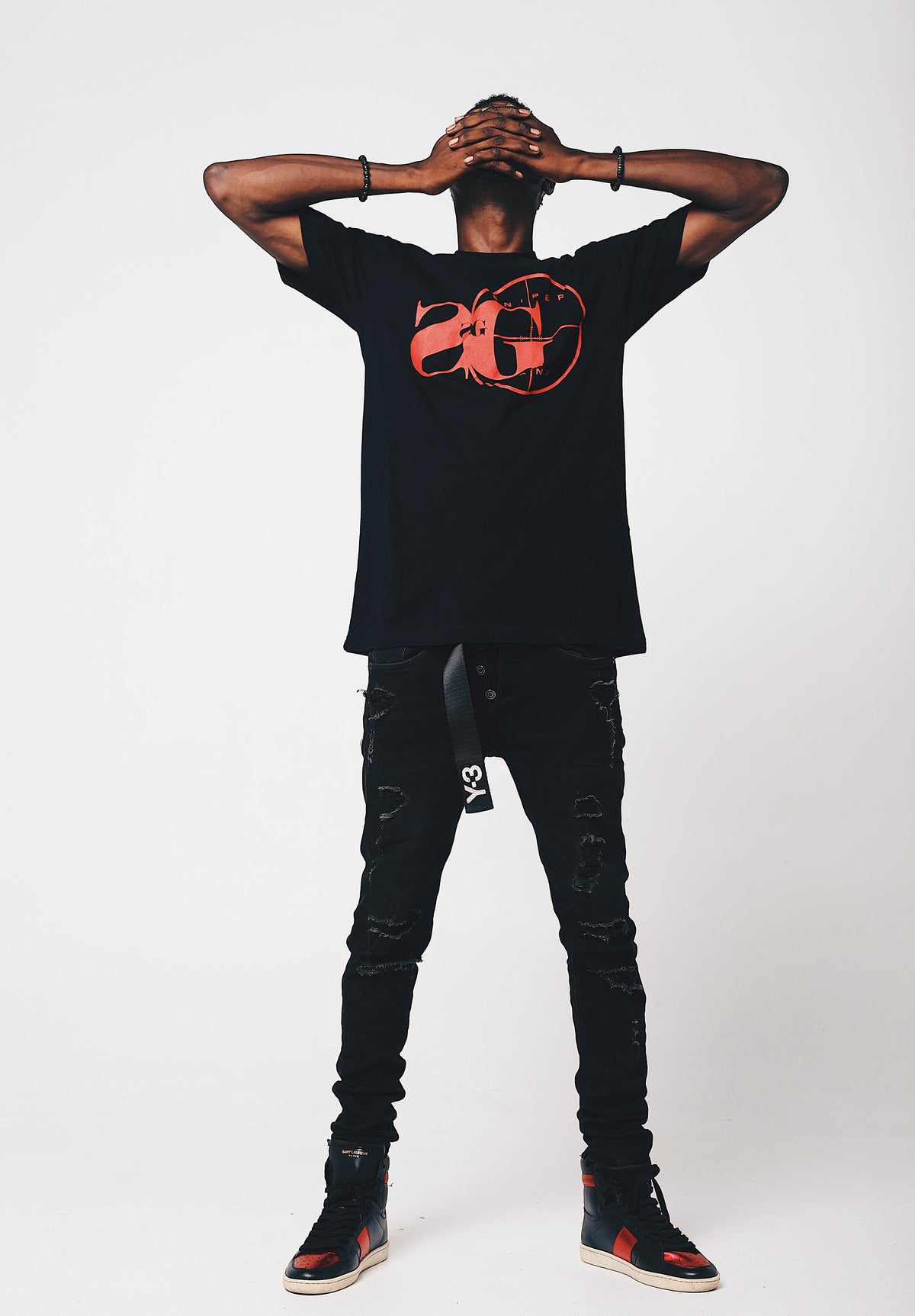 Sniper Gang Logo (Black/Red)