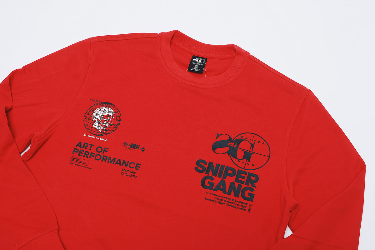 Art of Performance Crewneck (Red)