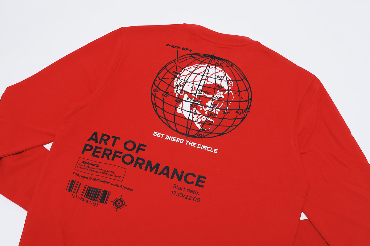 Art of Performance Crewneck (Red)
