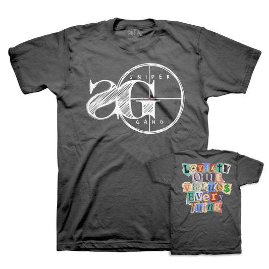 Ransom: LOVE Tee (Charcoal)