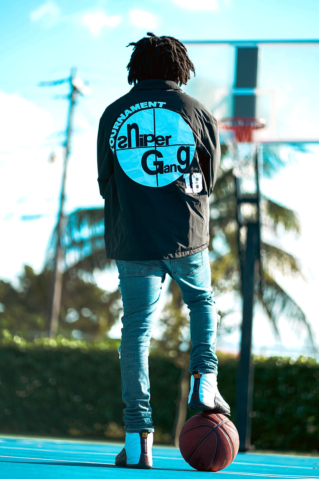 Aim For Success Tournament Coach Jacket – Sniper Gang Apparel