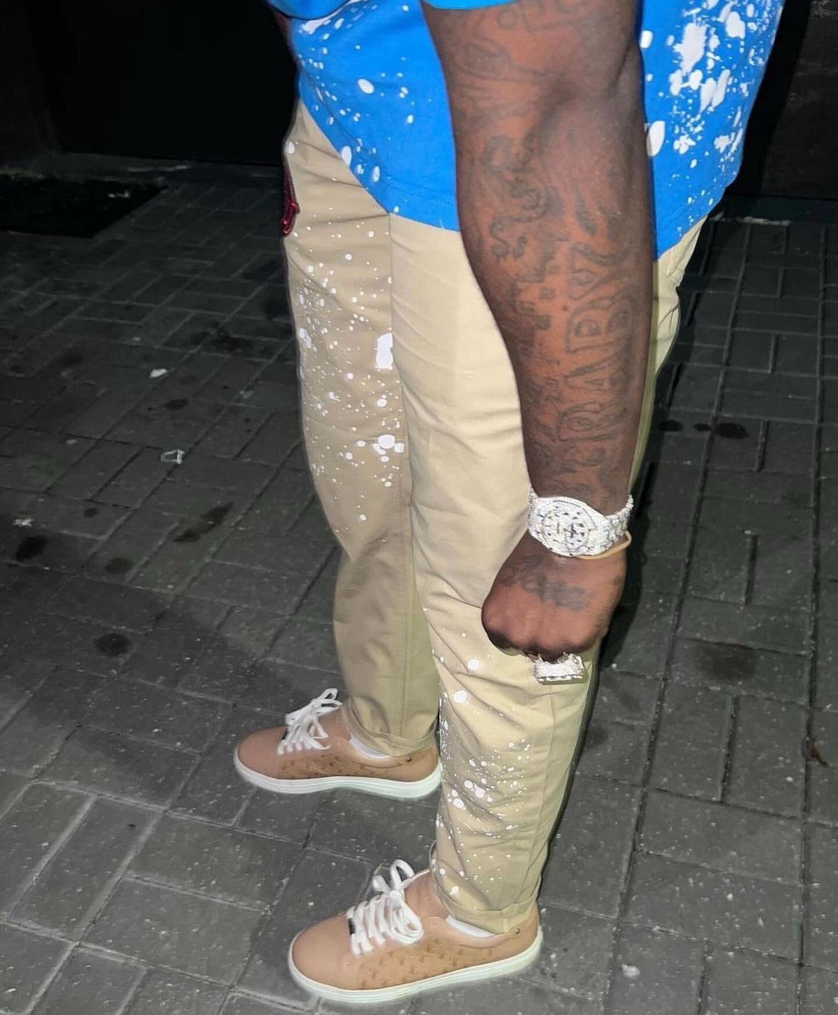 Splatter Khakis