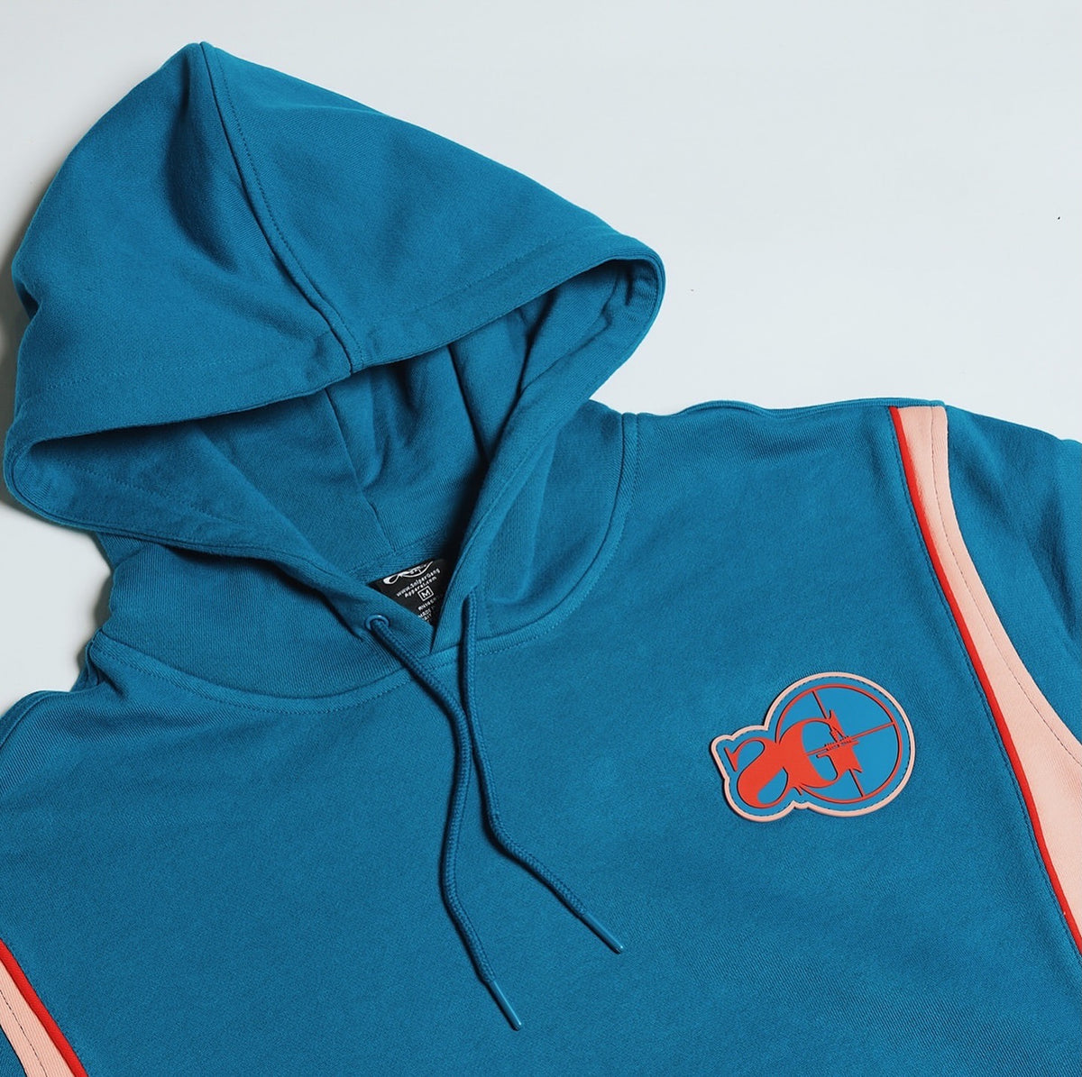 Sniper Pullover Hoodie (Blue/Red/Peach)