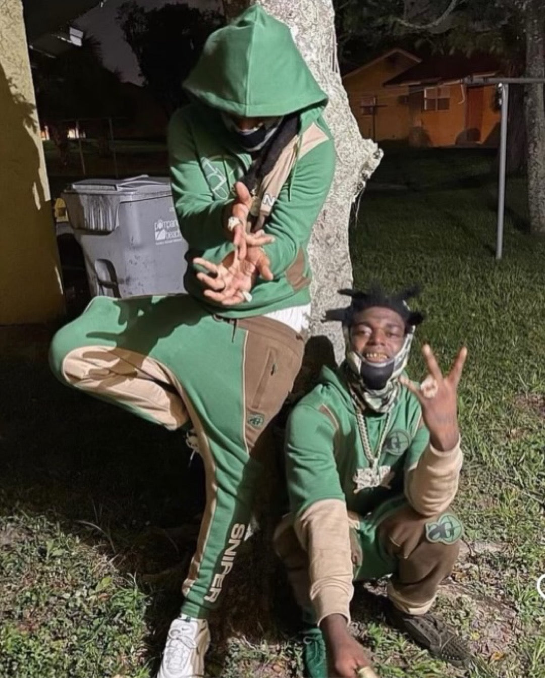Sniper Sweatpants (Green/Brown/Tan)