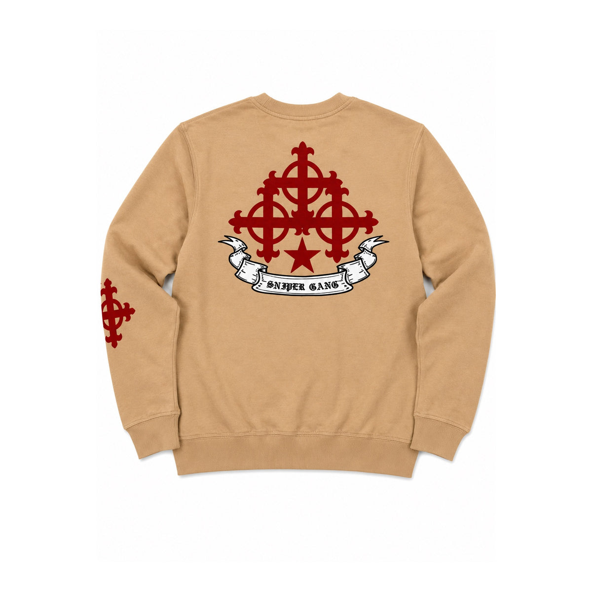 Chrome Crewneck (Tan)