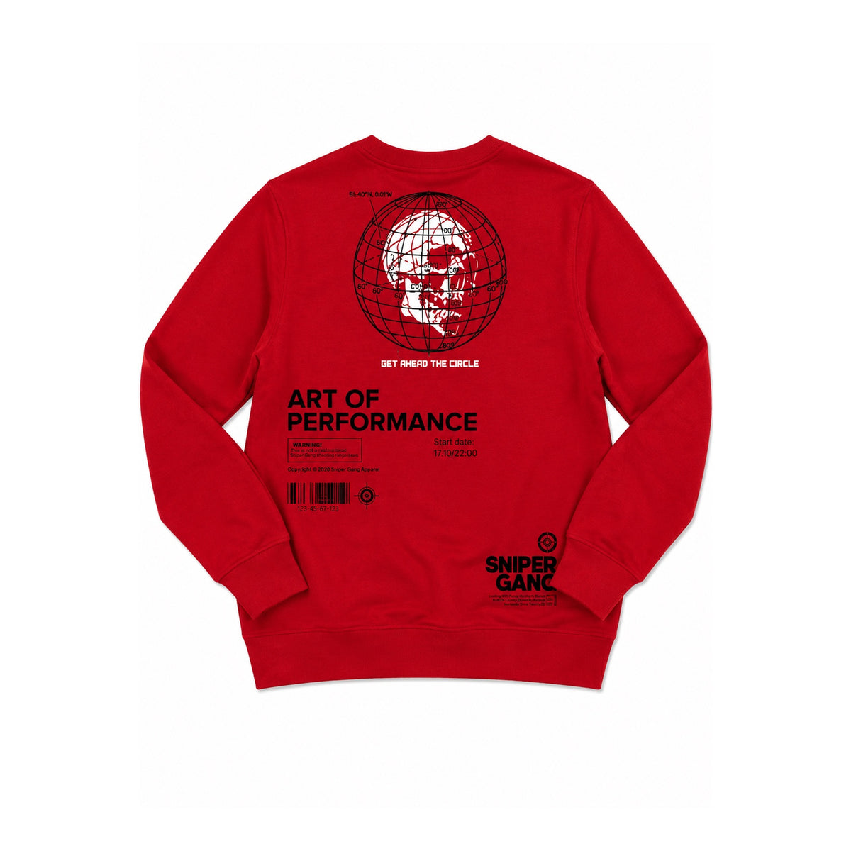 Art of Performance Crewneck (Red)
