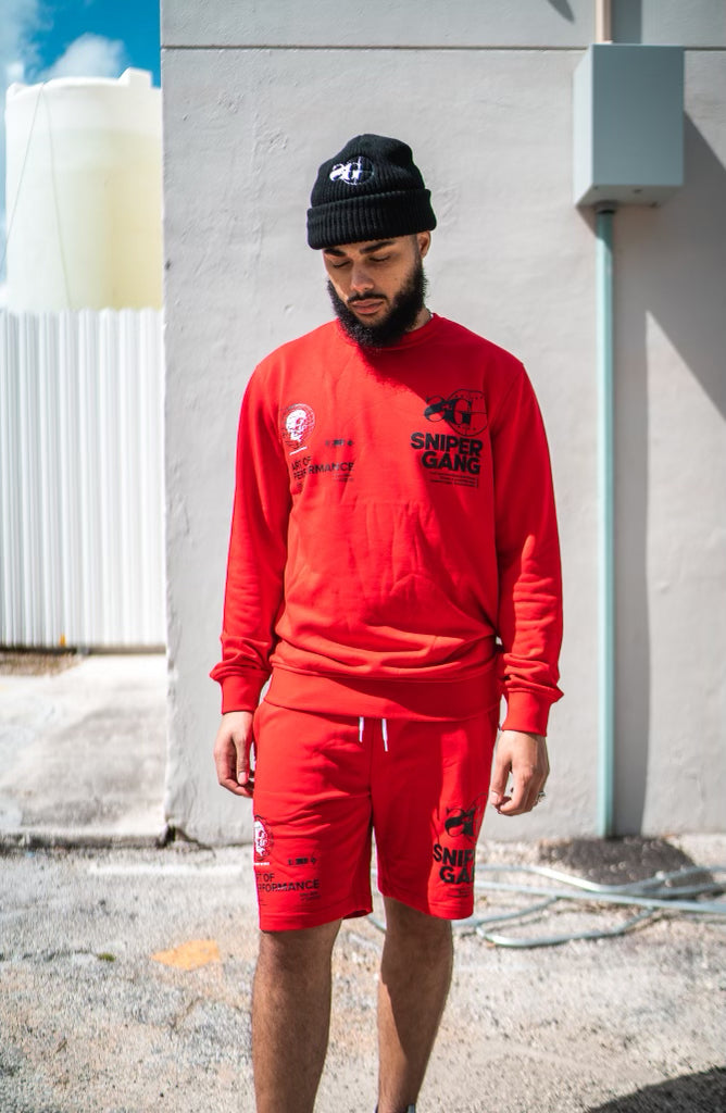 Art of Performance Crewneck (Red)