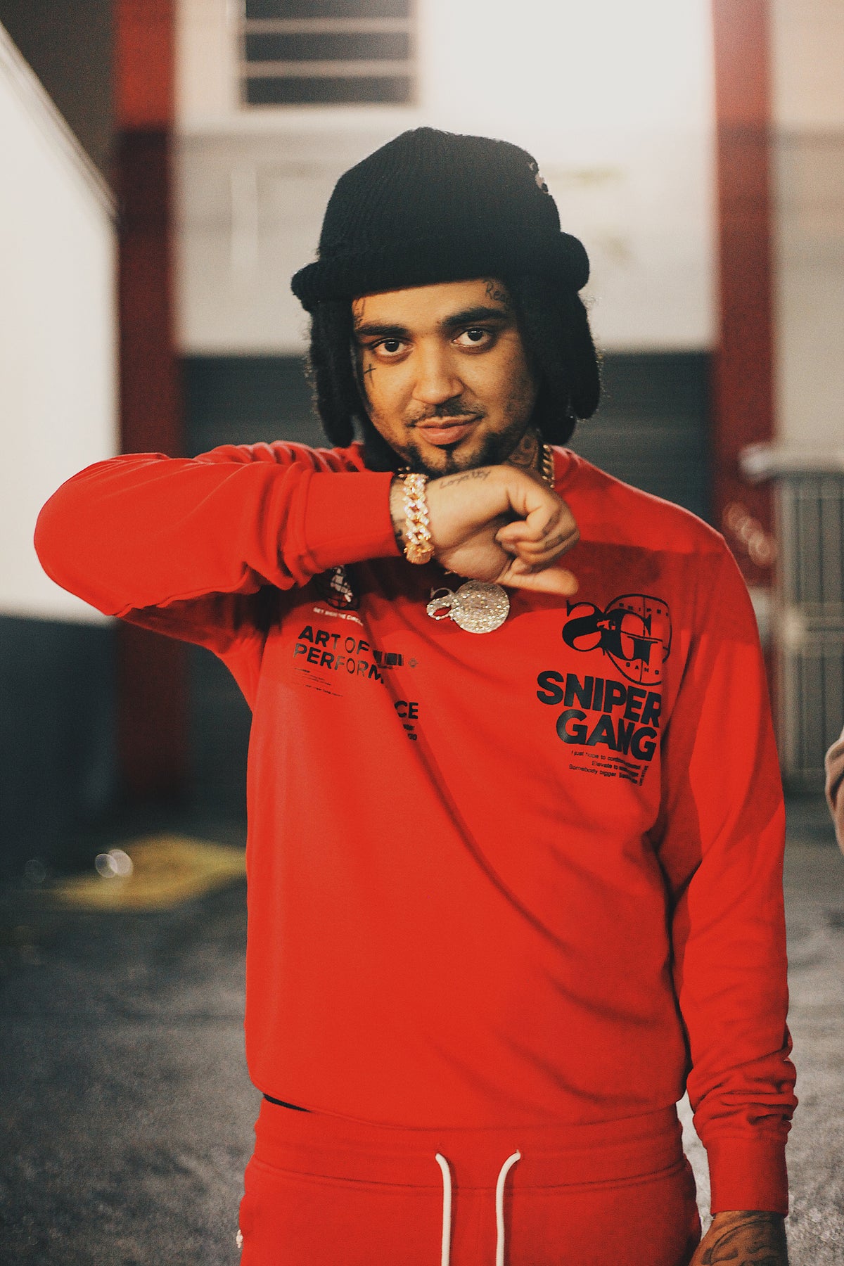 Art of Performance Crewneck (Red)