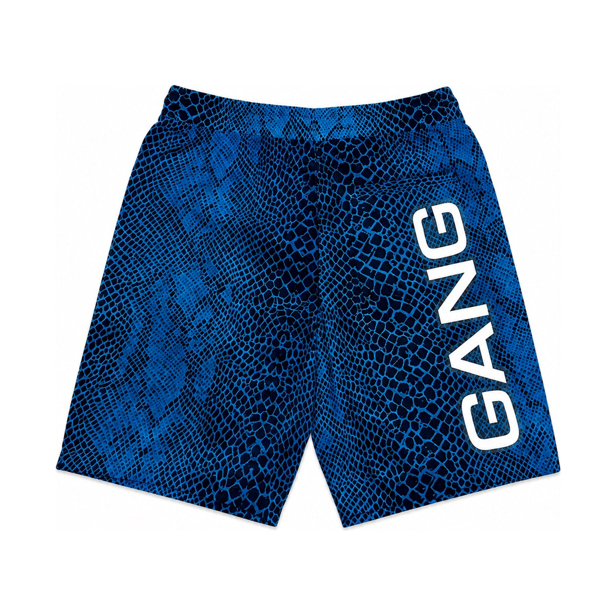 Snake Skin Shorts (Blue)
