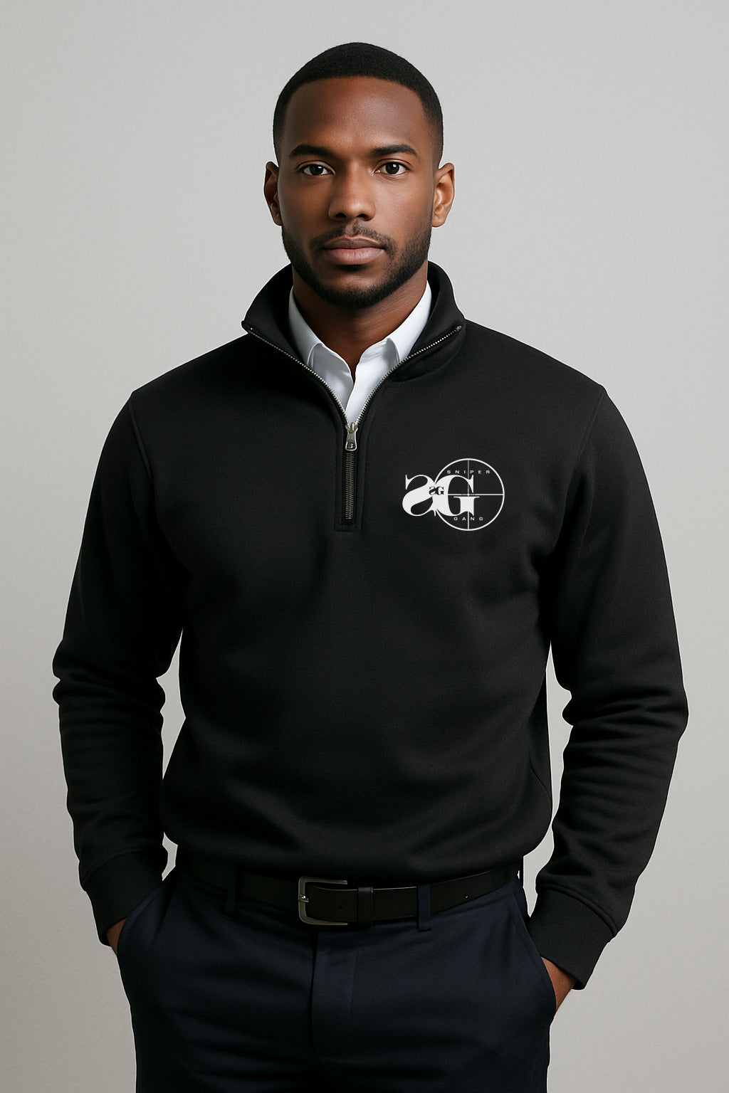 Suburban Dude Quarter-Zip Pullover
