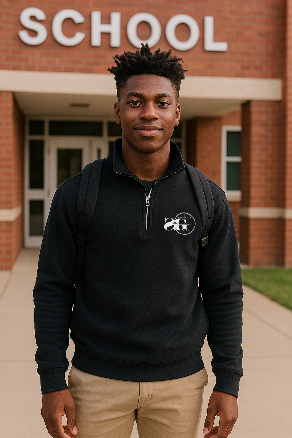 Suburban Dude Quarter-Zip Pullover