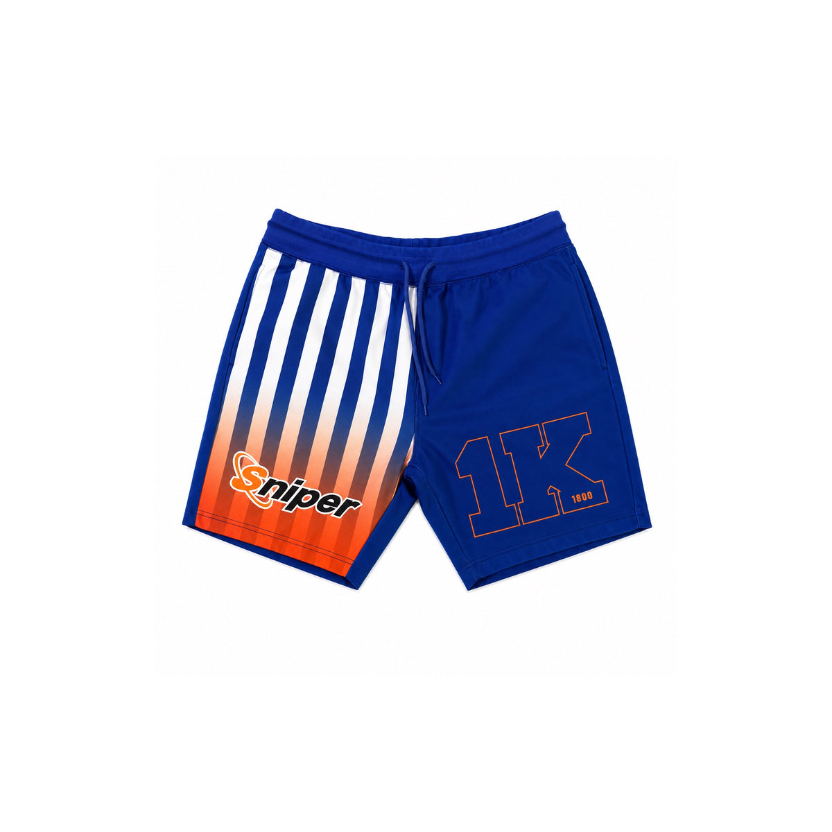 Sniper Polo Shorts (Blue/Orange)