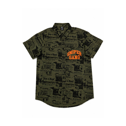 Headlines Shirt (Olive)