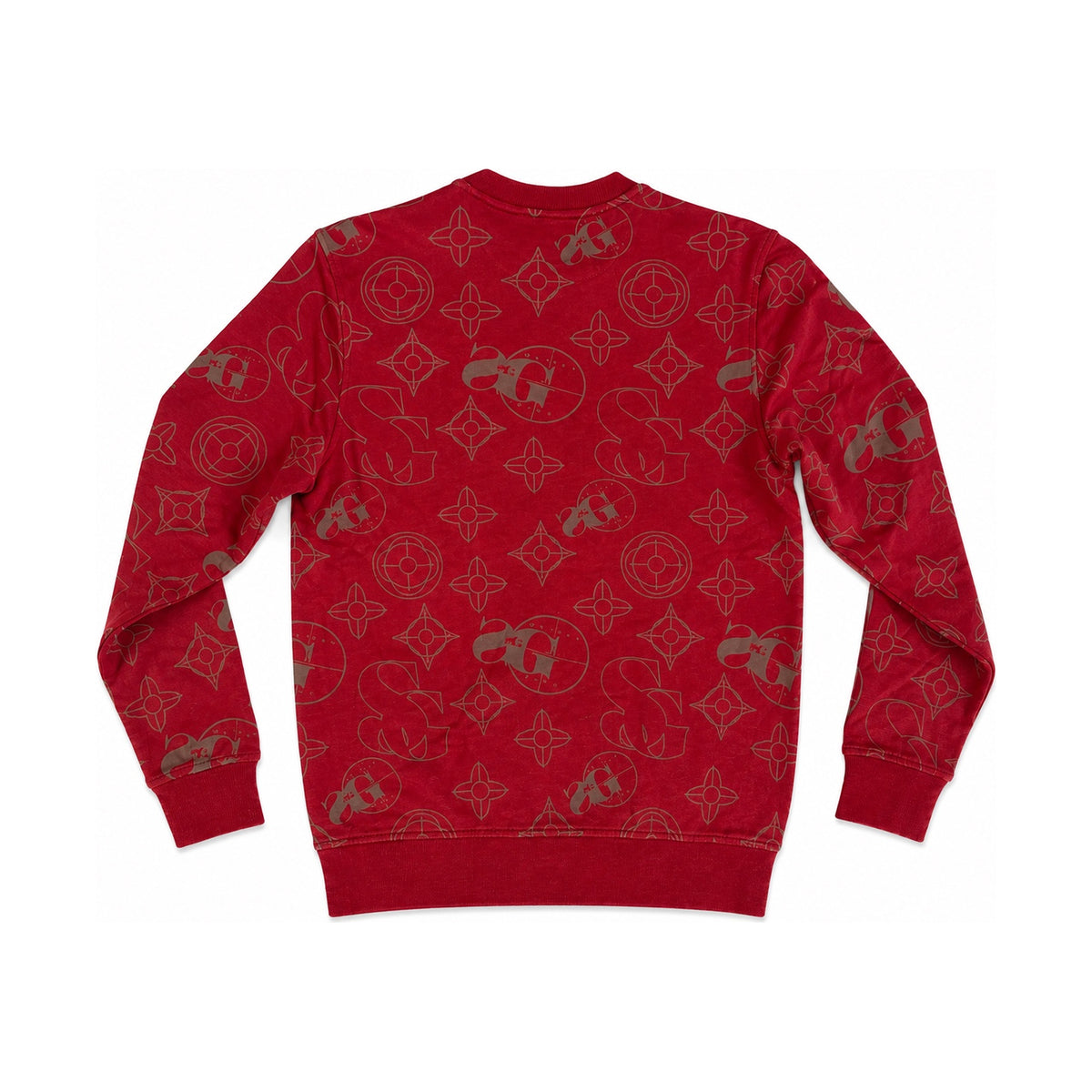 Monogram Crewneck (Red)