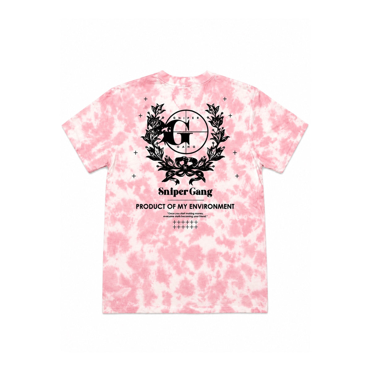 Tie-Dye POME Shorts (Pink)