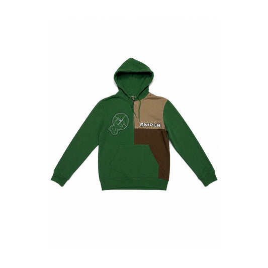 Colorblock Hoodie (Military)