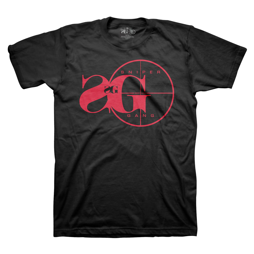 Sniper Gang Logo (Black/Red) – Sniper Gang Apparel