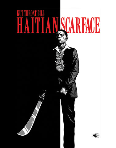 Haitian Scarface: KTB Canvas Art (Limited Edition)