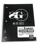 Aim For Success Notebook