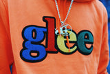 Glee Chenille Hoodie (Orange)